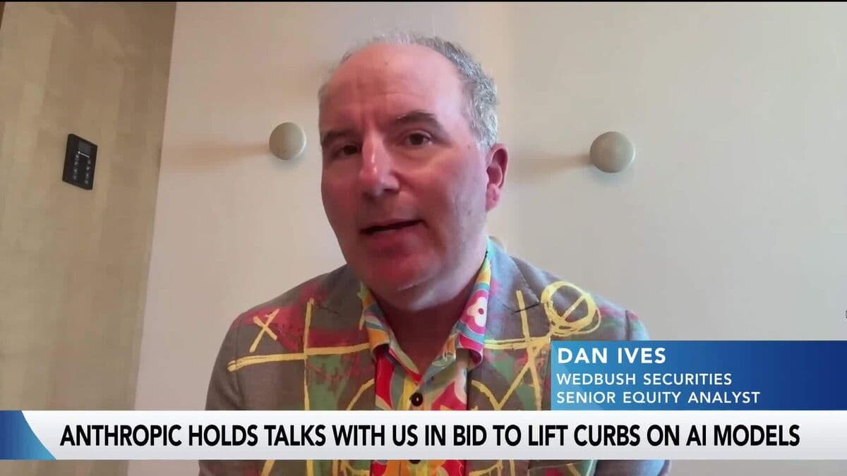 Dan Ives Discusses US-Anthropic Relations and AI Market Trends