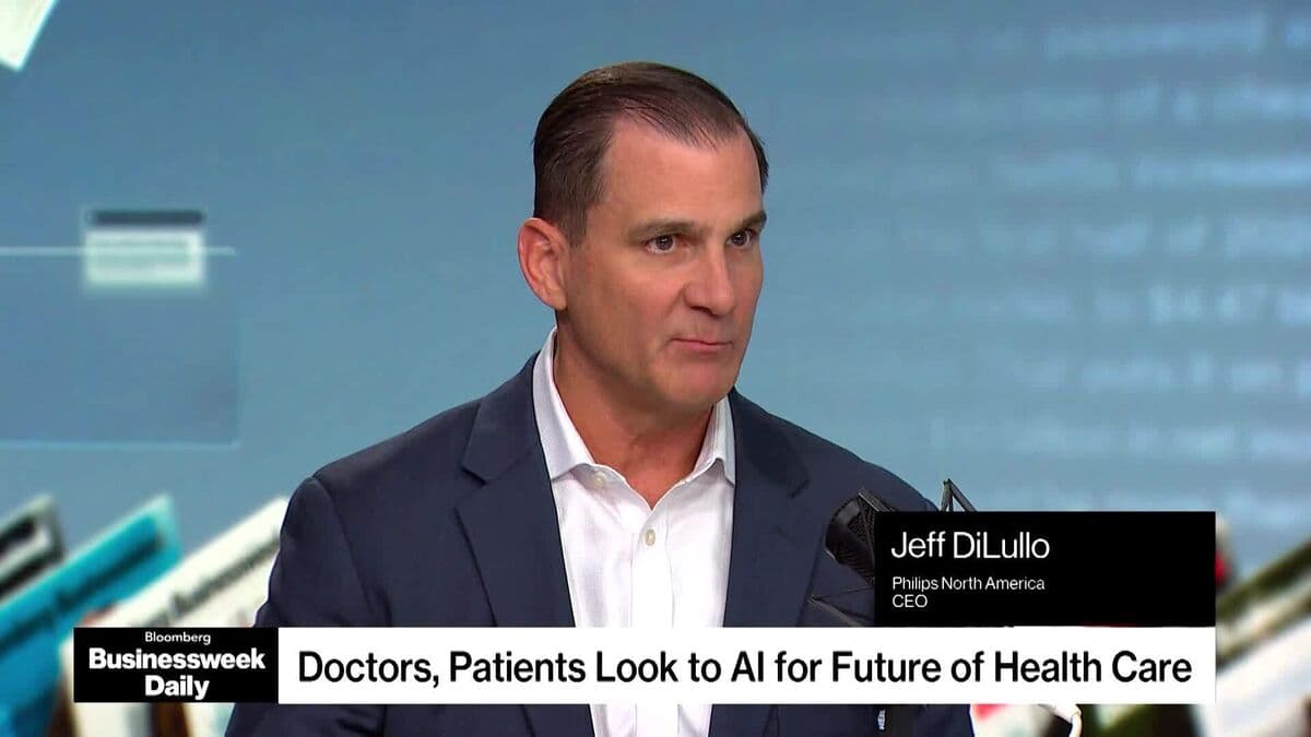 Philips' Jeff DiLullo: AI in Health Care Has Just Begun to Unfold
