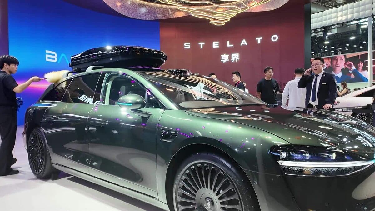 China’s Tech-Heavy EVs Dominate Beijing’s Auto Show