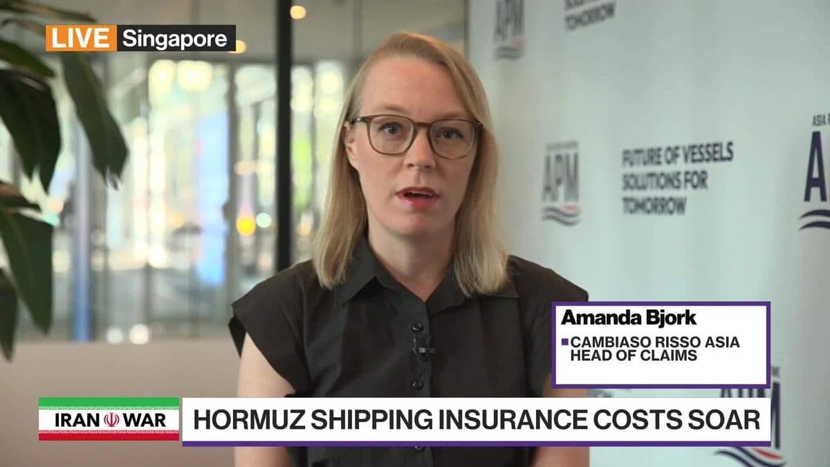Cambiaso Risso’s Bjork on Iran War Impact on Shipping Insurance