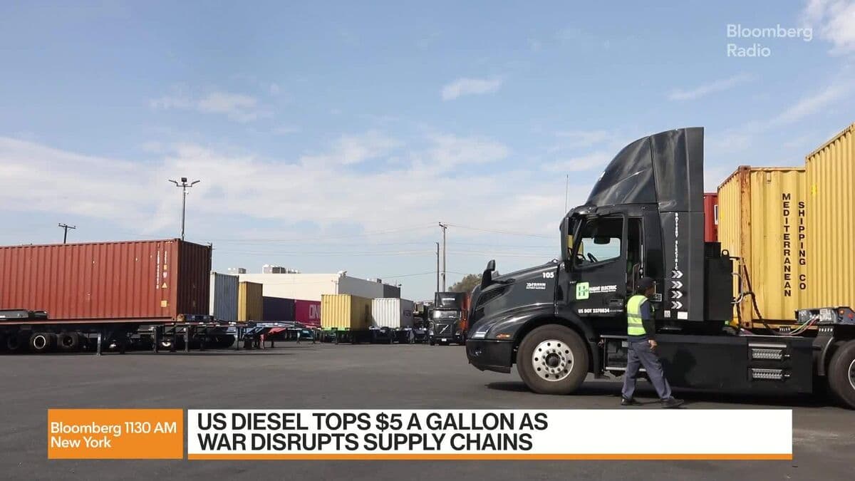 What $5 Diesel Could Mean for Truckers and the Economy
