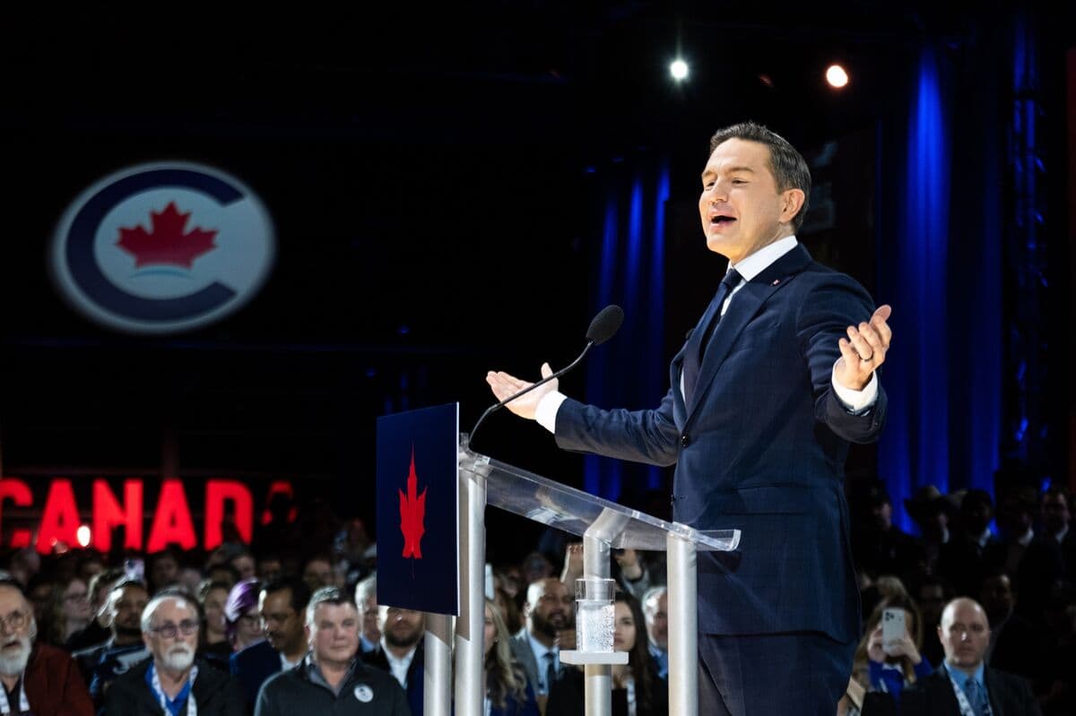 Poilievre Says Canada Can Use Oil, Minerals to Sway Trump on Tariffs