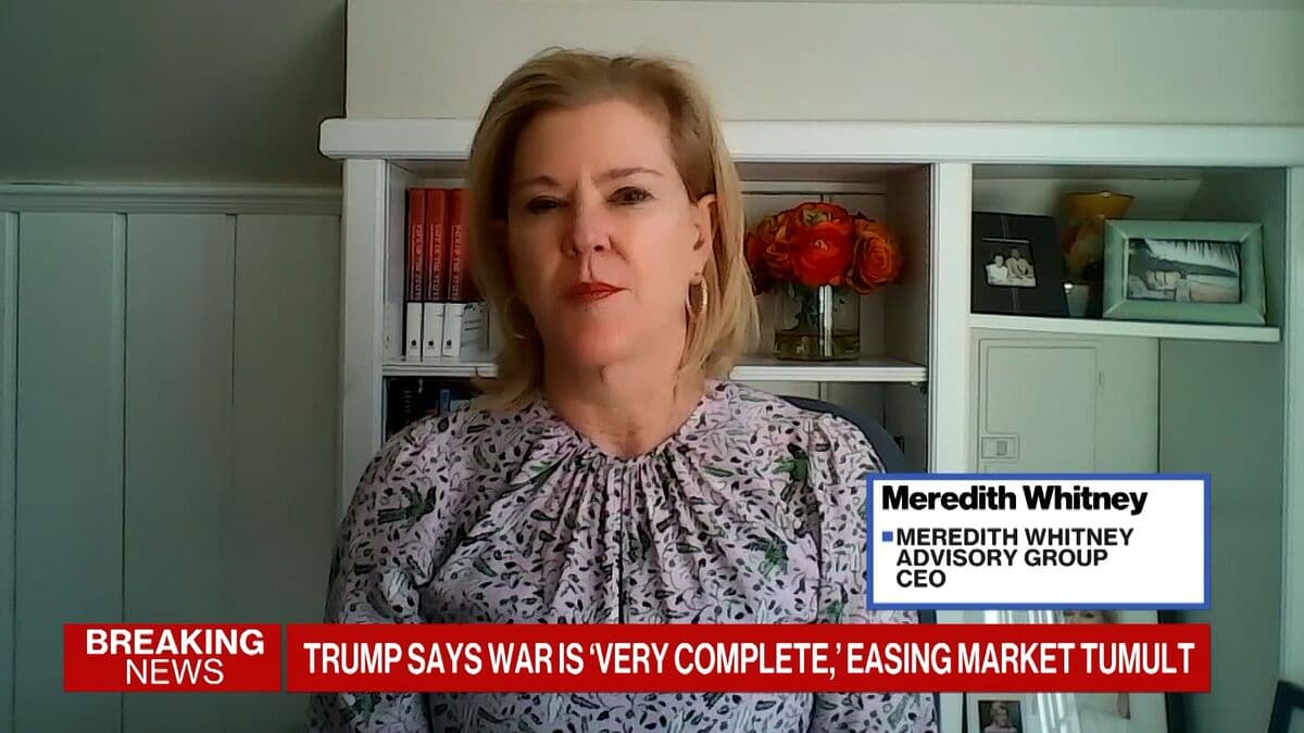 Meredith Whitney on Iran War's Impact on Affordability
