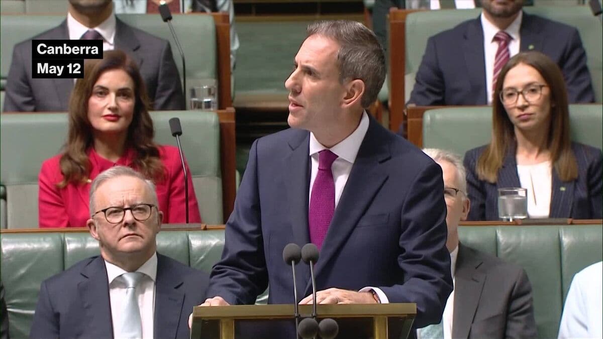 Australian Treasurer Describes Macroeconomic Outlook as More Uncertain