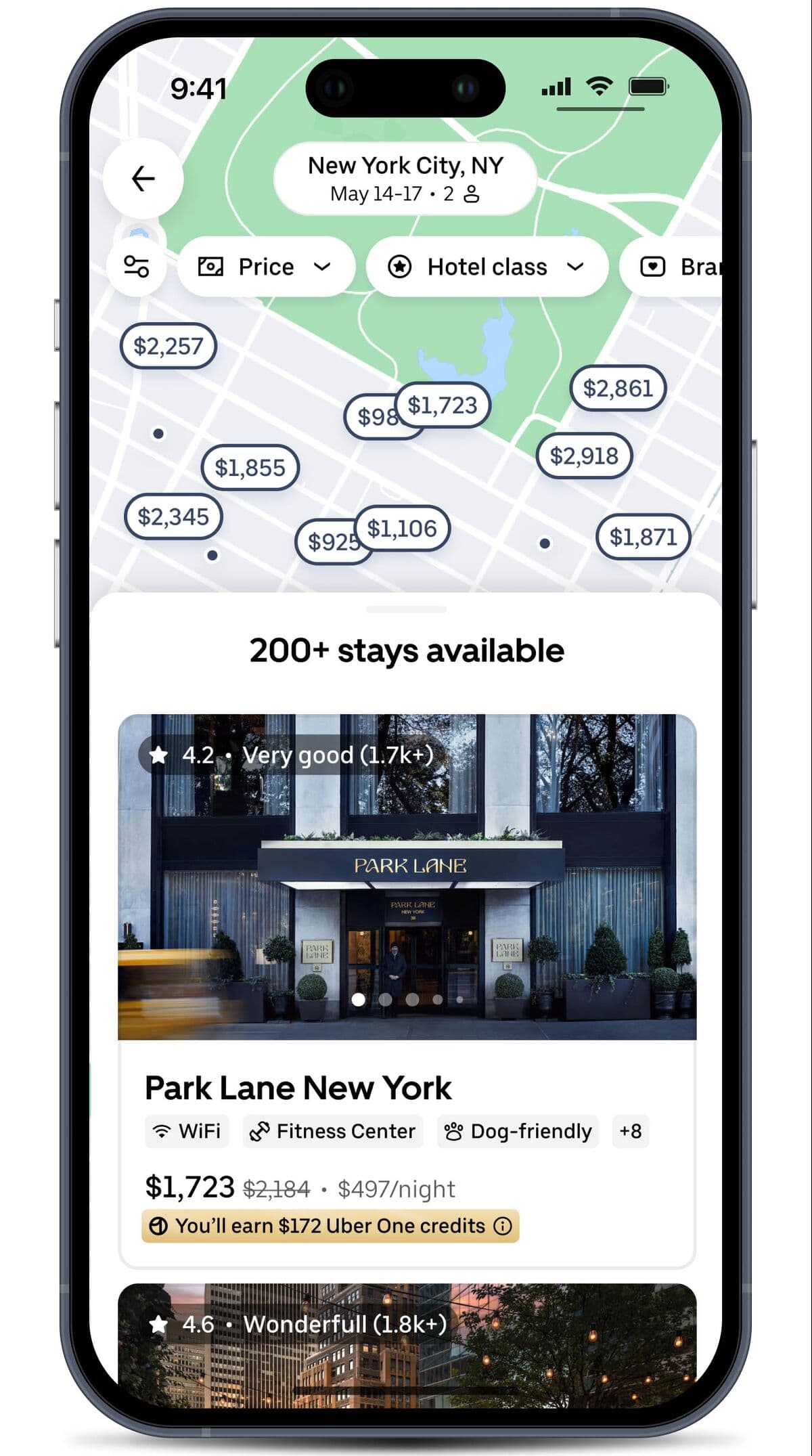 Uber Adds Hotel Bookings to Its App Through New Expedia Partnership