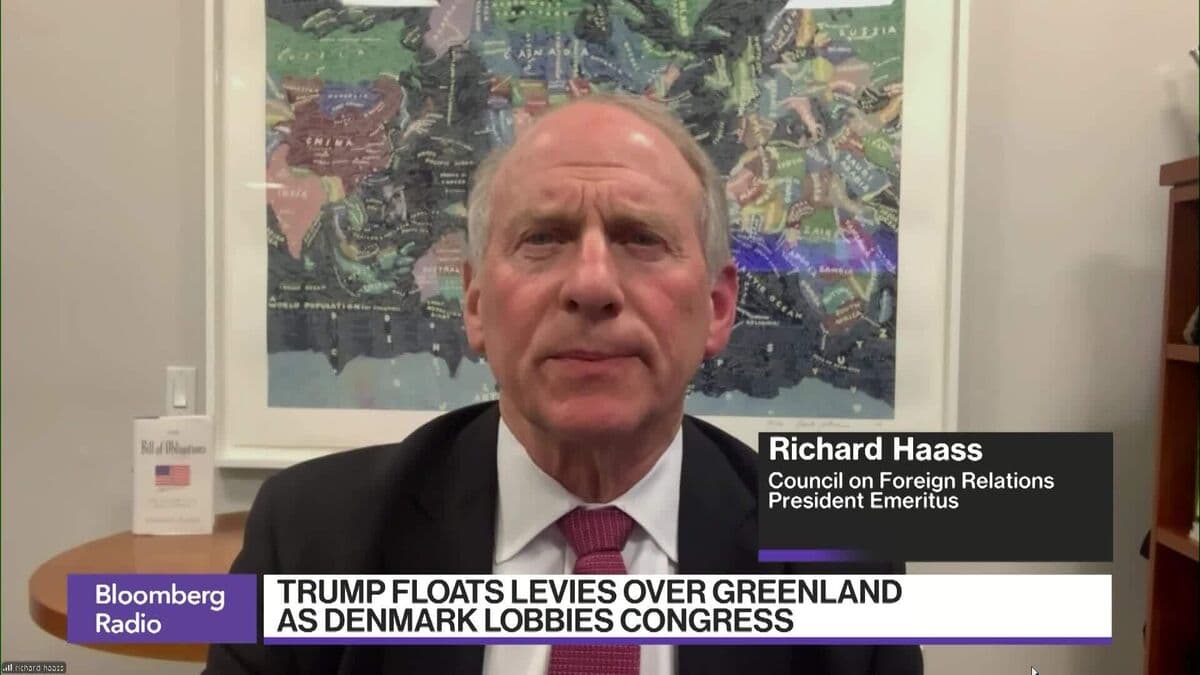 Trump Greenland Policy 'Unnecessary' and 'Misguided,' Says Richard Haass