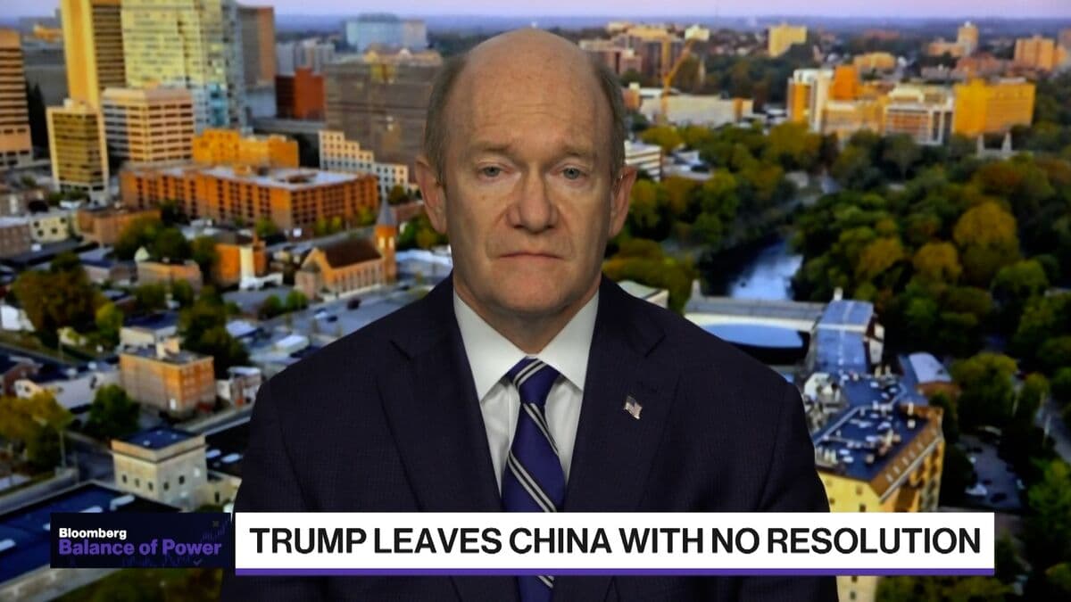 Senator Coons Criticizes Trump's Approach to Taiwan Arms Sales