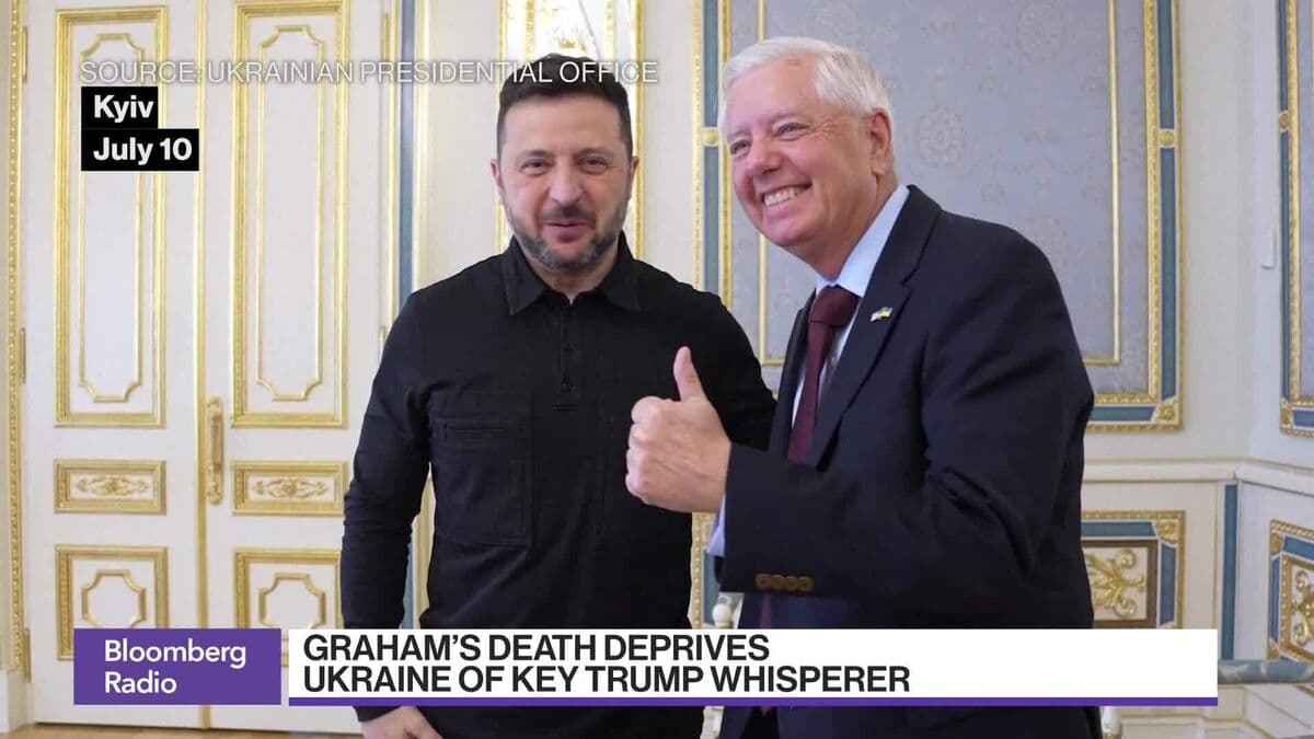 Senator Lindsey Graham's Death Leaves Ukraine Without Key U.S. Ally