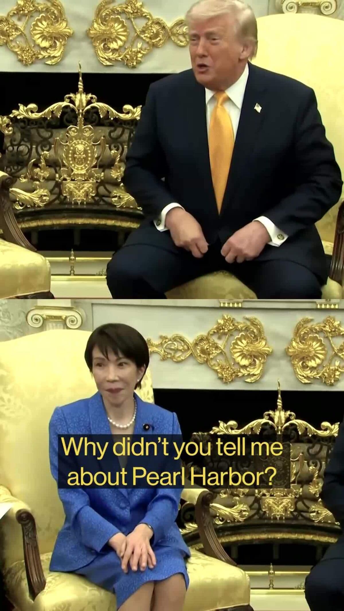 Takaichi Navigates Trump's Pearl Harbor Jibe in DC Visit