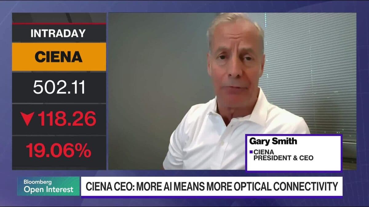 Ciena CEO Discusses AI Networking Demand and Distinction from Dot-Com Bubble