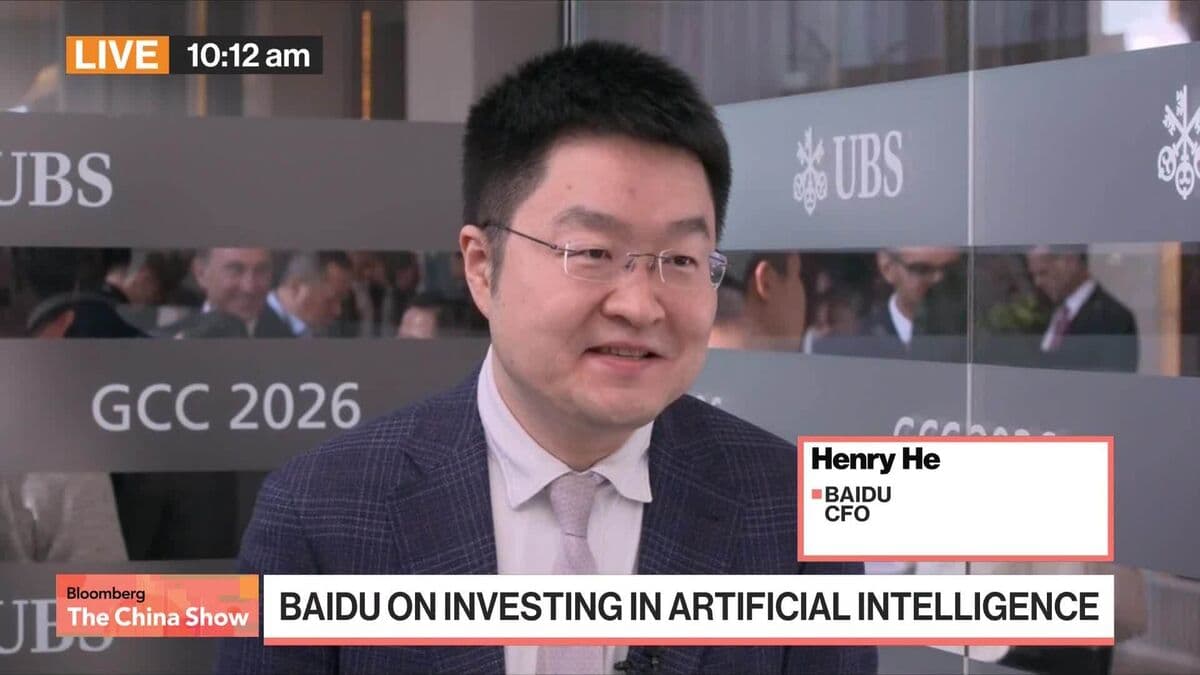 Baidu CFO on Business Strategy, AI Investments