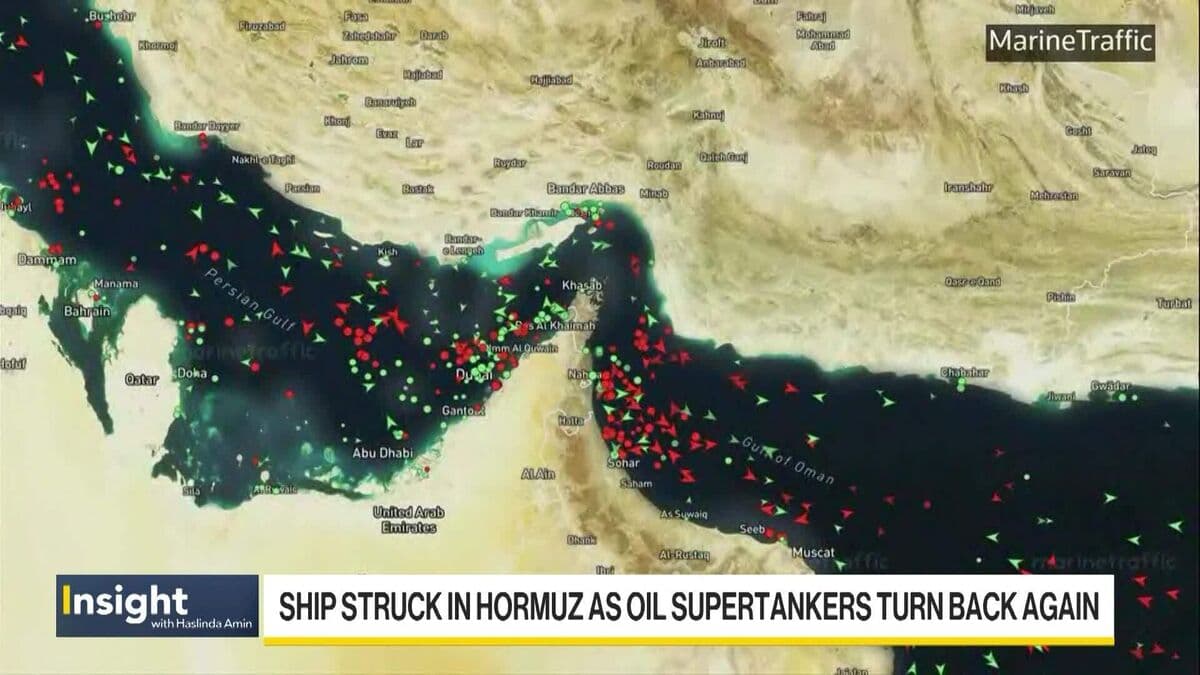 Oil Supertankers Redirect from Strait of Hormuz Following Projectile Incident