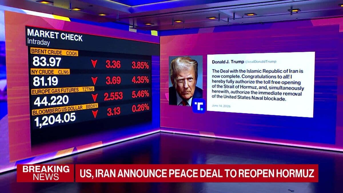 US and Iran Reach Interim Agreement to Reopen Strait of Hormuz
