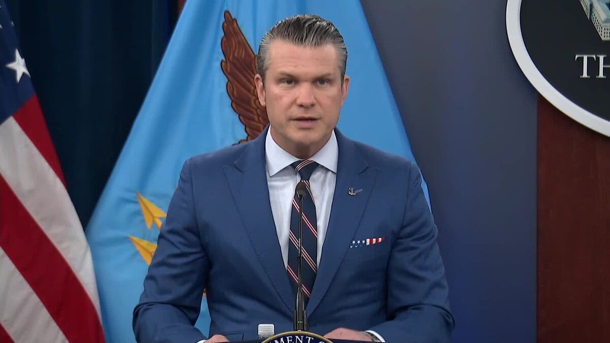 US Won’t End Iran War Until Enemy Is Defeated, Hegseth Says