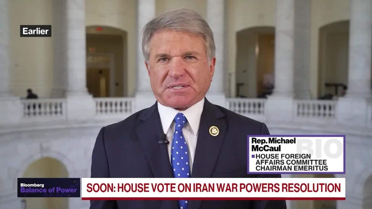 Rep. McCaul Criticizes Timing of House War Powers Vote