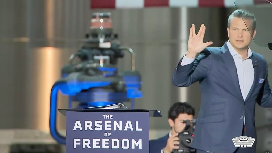 Pentagon’s “Arsenal of Freedom” tour borrows name from Star Trek episode—about killer AI