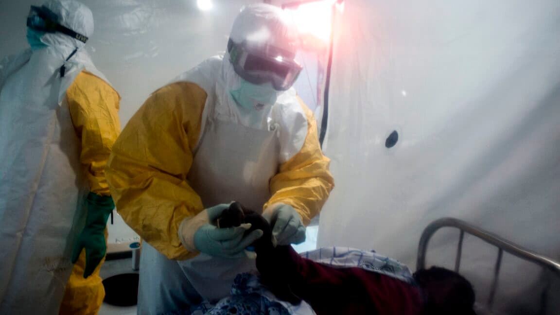 Ebola outbreak of rare strain reported in Congo and Uganda, resulting in 65 fatalities