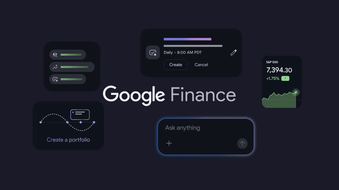 Google Finance için yeni mobil uygulama kullanıma sunuldu