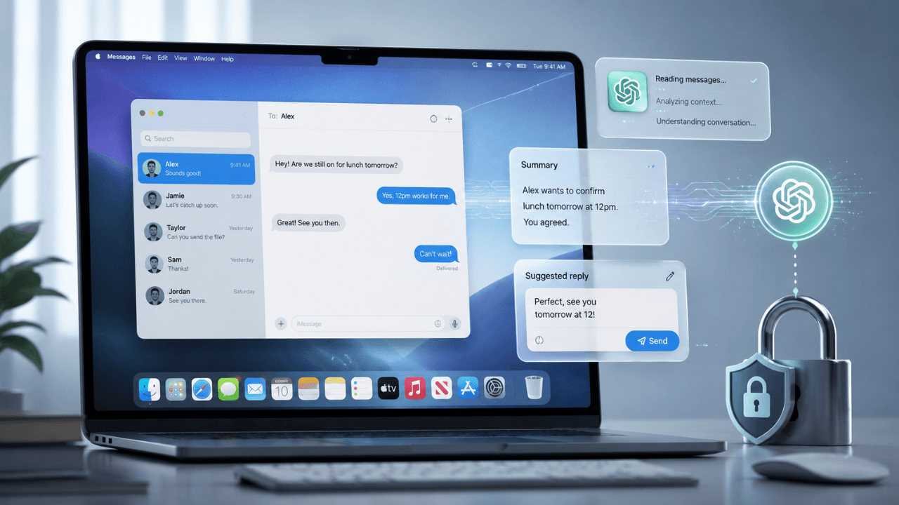 ChatGPT, Mac'teki iMessage ile mesajlaşma yeteneğine sahip oldu
