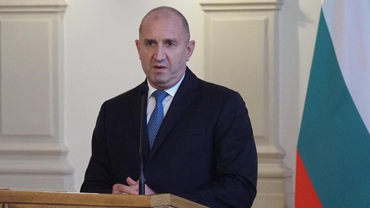Bulgaristan Cumhurbaşkanı Radev, istifa edeceğini duyurdu