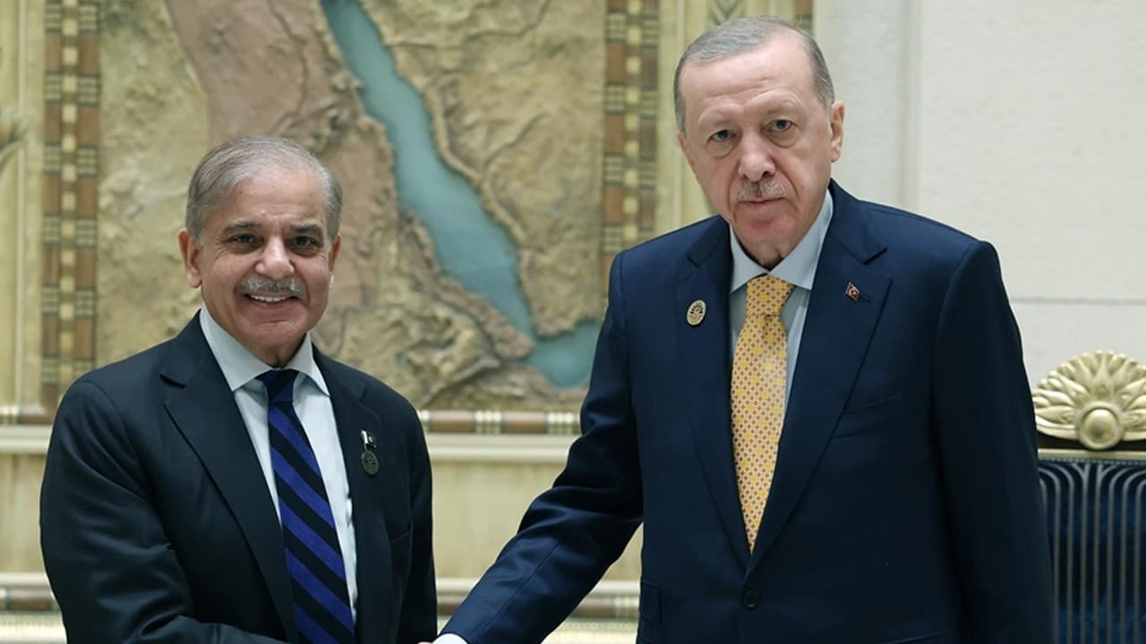 Cumhurbaşkanı Erdoğan, Pakistan Başbakanı Şerif ile görüştü