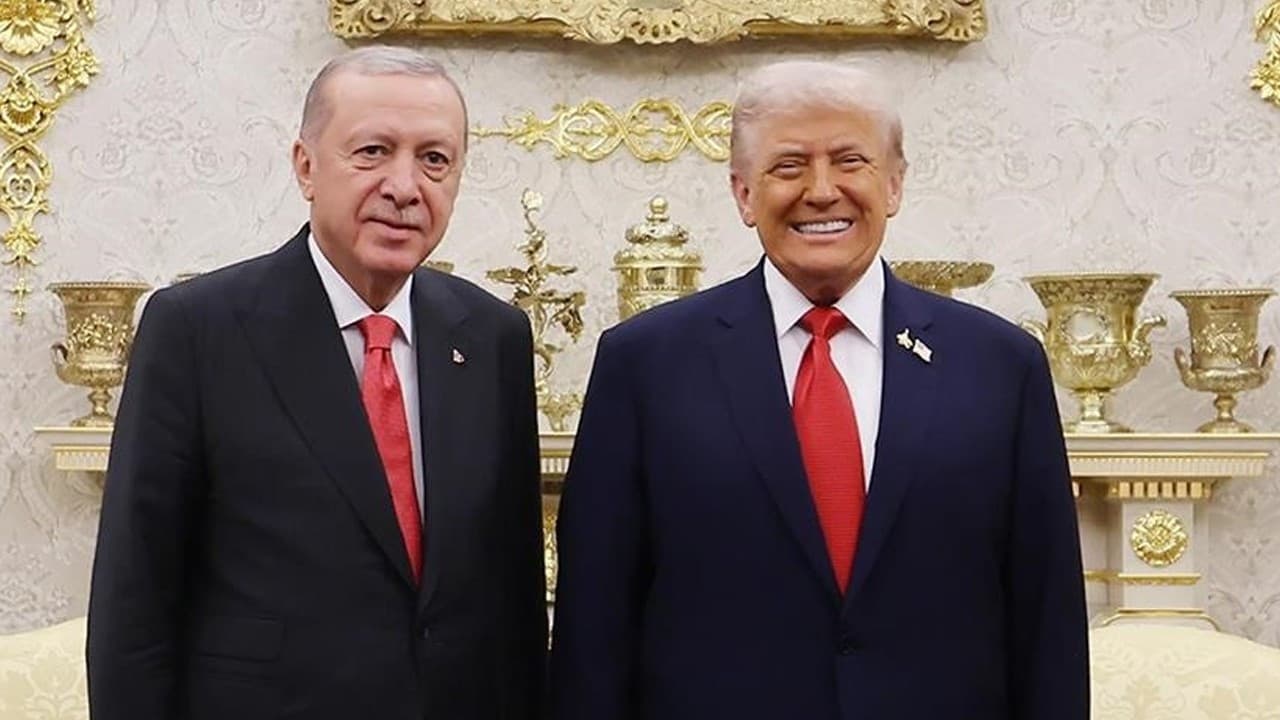 Son dakika: Cumhurbaşkanı Erdoğan, ABD Başkanı Trump'la görüştü