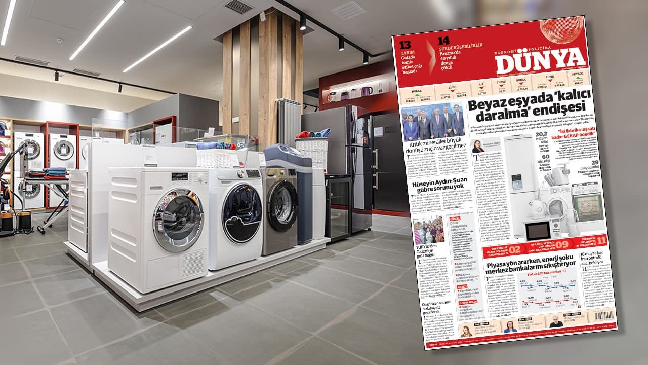 Beyaz eşyada tablo karardı üretim bantları yüzde 21 yavaşladı