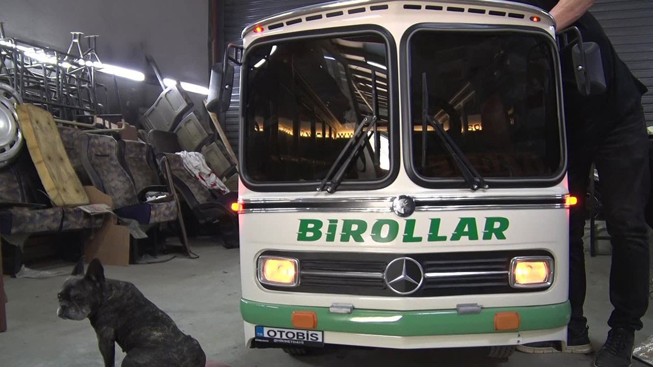 8 ayda minyatür 302 otobüsü yeniden yapıldı