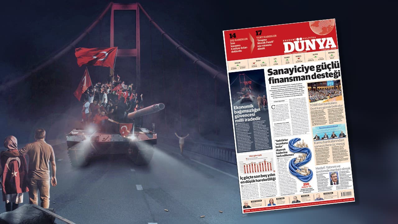 İş dünyası 15 Temmuz'da demokrasi vurgusu yaptı