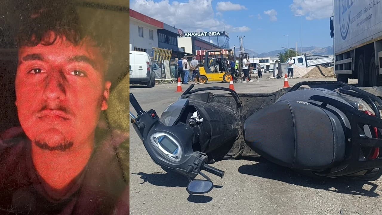 Kurye olarak işe başlayan genç, ilk gününde kaza sonucu hayatını kaybetti