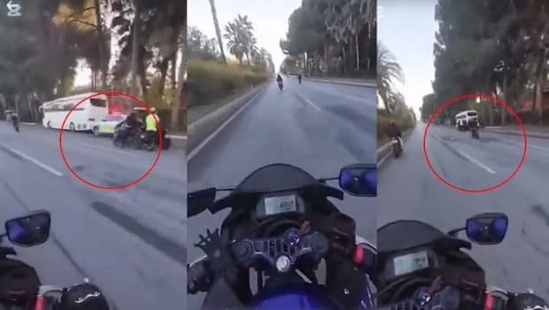 Bakan Yerlikaya ‘Gereğini yapıldı’ diye duyurdu… Polisin üzerine motosiklet süren 2 kişi tutuklandı