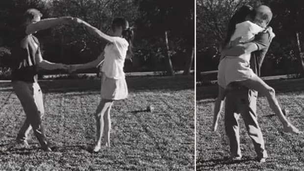 Boşanma söylentileri yayıldı... Aşk dansıyla mesajını verdi: O benden bıksa da ben kocamı bırakmam!