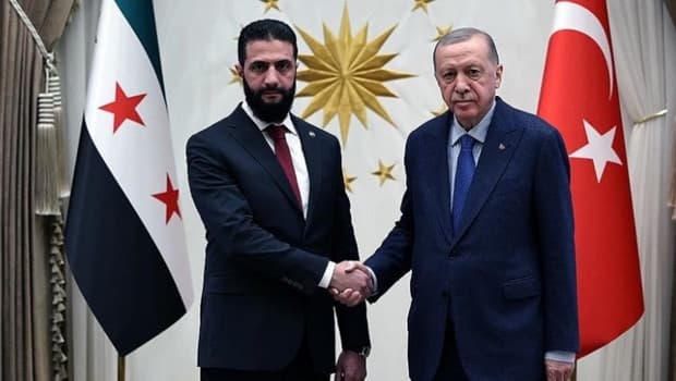 Cumhurbaşkanı Erdoğan, Suriye Cumhurbaşkanı Şara ile görüştü