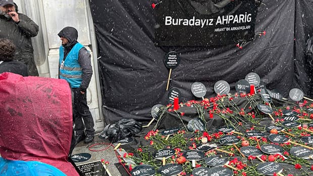 Hrant Dink ölümünün 19'uncu yılında anıldı