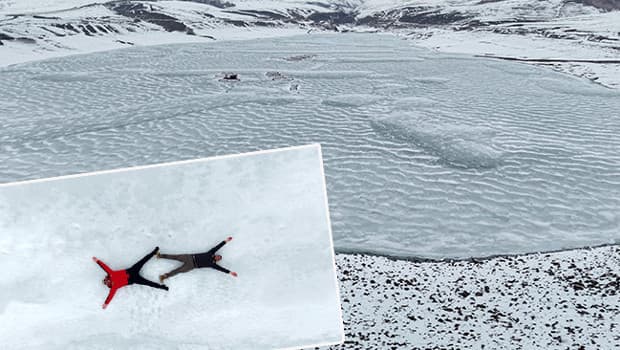 Termometreler eksi 20 dereceye düştü: 100 bin dönüm araziyi sulayan baraj dondu