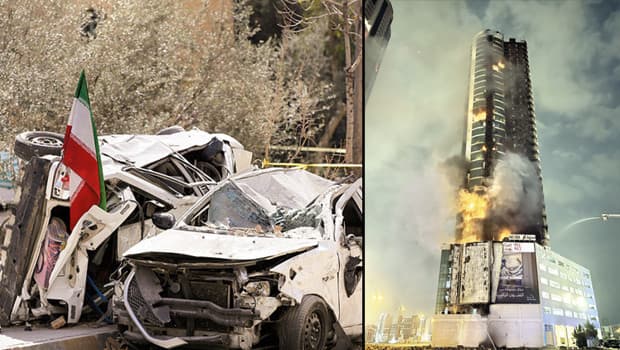 Savaşta 8. gün... Hamaney’in sığınağına 100 bomba