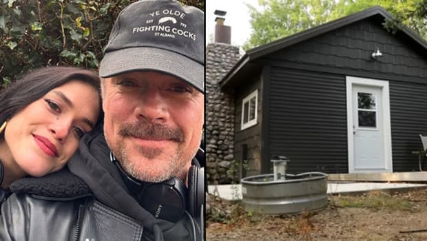 21 yaş genç karısı için elleriyle ev yapmıştı: Yakında doğacak kızımız burada büyüyecek!