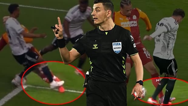 Derbide çok konuşulan pozisyonlar: Beşiktaş'tan kırmızı, Galatasaray'dan penaltı itirazı! 'Daha ne olması gerekiyor?'
