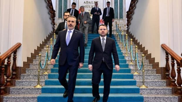 Dışişleri Bakanı Fidan'dan Adalet Bakanı Gürlek'e ziyaret