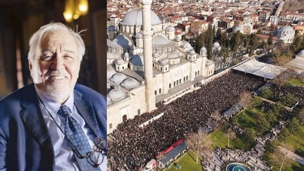 Prof. Dr. İlber Ortaylı’yı gözyaşlarıyla uğurladık… Tarihteki yerini aldı