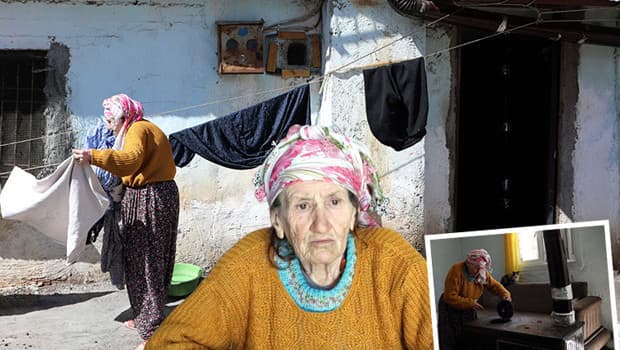 Hurda malzemeler toplayarak geçimini sağlıyor: Gülsüm Nine'den duygulandıran bağış