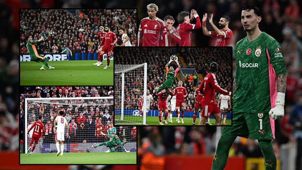 Galatasaray'da Uğurcan Çakır, kalesinde büyüdü: Çabası İngiltere'de tur için yetmedi!