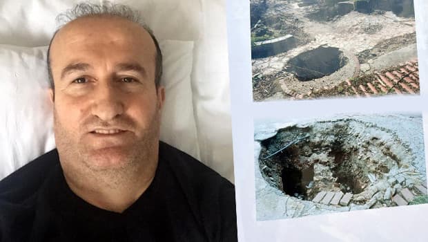 Almanya'dan tatile geldi 2 metrelik çukura düştü! Verilen tazminat kararıyla yıkıldı: 'Ömrümü yediler, sakat bıraktılar'