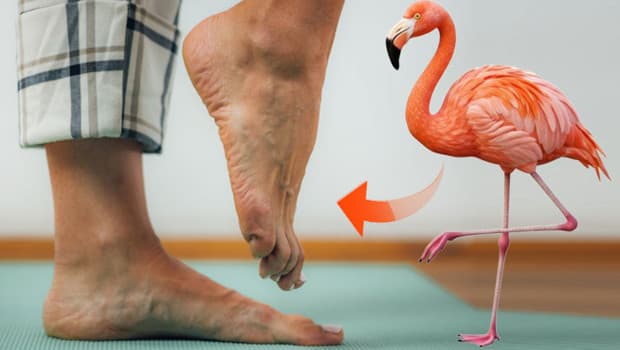 Şaşırtan 'flamingo' testi: Tek ayak dengesi vücudunuzun kaç yaşında olduğunu gösterebilir