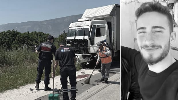 Motosiklet sürücüsü Yusuf Akkurt kazada hayatını kaybetti