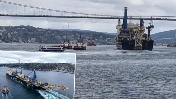 İstanbul Boğazı'nda gemi trafiği çift yönlü askıya alındı