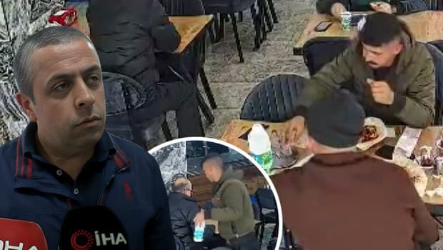 Çok rahat ve çok profesyonellerdi: İstanbul'daki büfede film sahnesi gibi anlar... | 'Yakalasam ağzını burnunu kırardım'