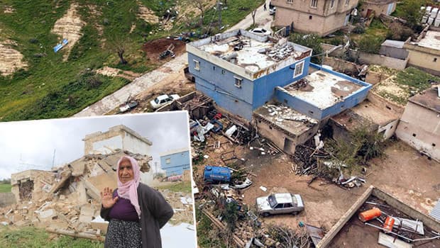 Sağanak ve fırtınadan evi çöktü! Yaşadığı korkuyu anlattı: 'Silah sıktılar sandım, baktım evim yıkıldı'
