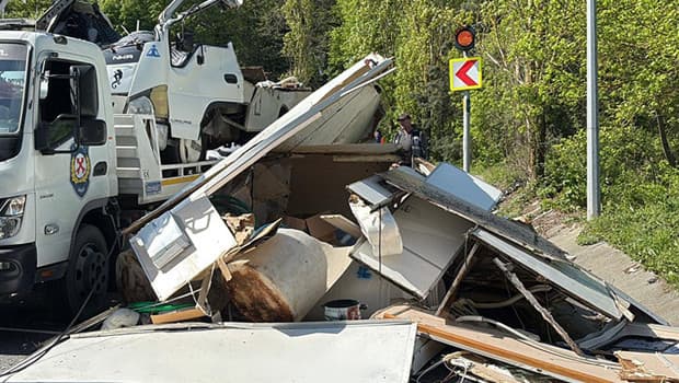 İstanbul'da karavan sürücüsü gencin feci ölümü