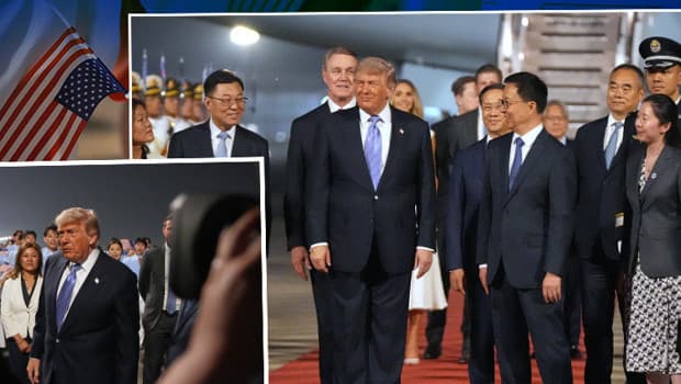 Trump, 8.5 yıl aradan sonra Çin'e ziyaret gerçekleştirdi